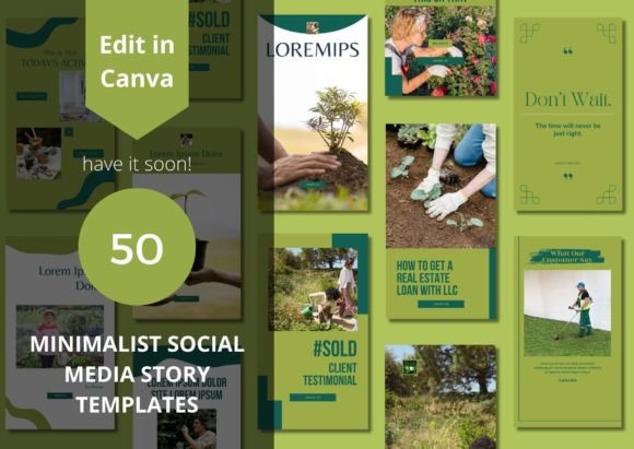 50 Minimalist Social Media Templates for Modern Brands