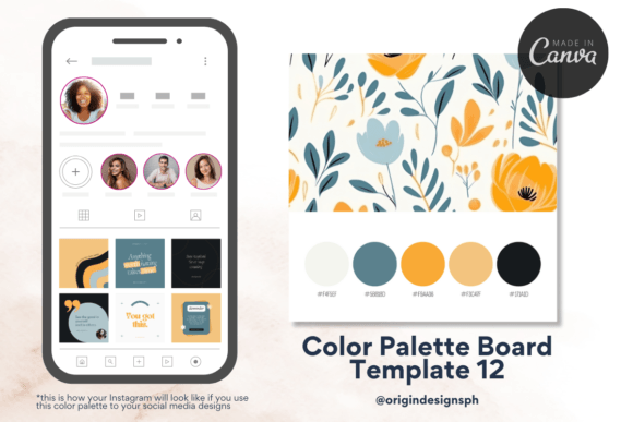 Building a Strong Visual Identity with Canva Templates Color Palette12