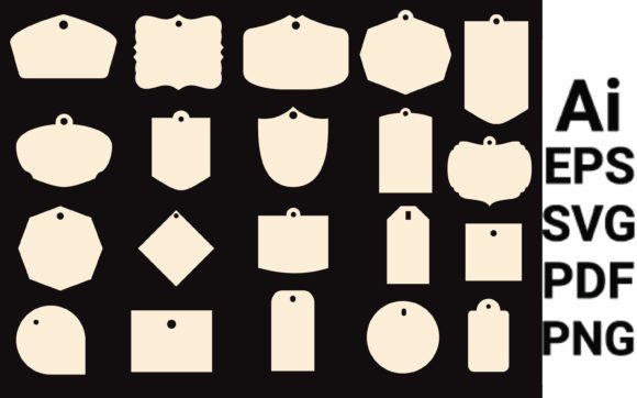 Elevate Your Packaging with Custom Gift Tags SVG Bundle Templates