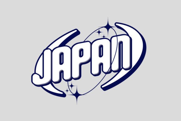 Japan Typography T-shirt Design Templates: Bold Graphics for Streetwear