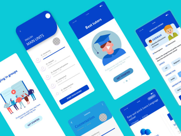 Learn Languages Landing Page Templates: Connect with Global Learners