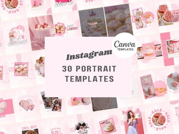Pink Cloudy Instagram Canva Templates: Aesthetic Feed Guide