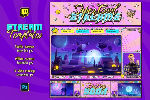 Relive the Dot-Com Era: Y2K Stream Templates for Nostalgic Creators