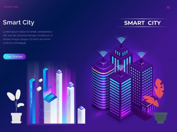 Smart City Landing Page Templates for Modern Projects