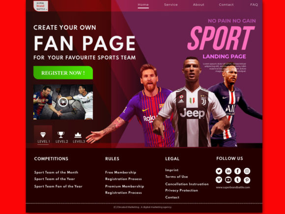 Sports Landing Page Templates: Fast, Flexible, and Fully Editable