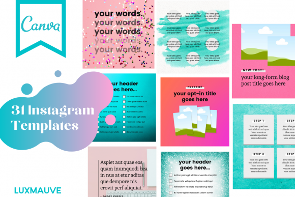 Step Up Your Instagram Game with Canva Templates